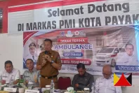 Sinergi Jasa Raharja-PMI Payakumbuh, Satu Ambulans Disiagakan untuk Layanan Darurat