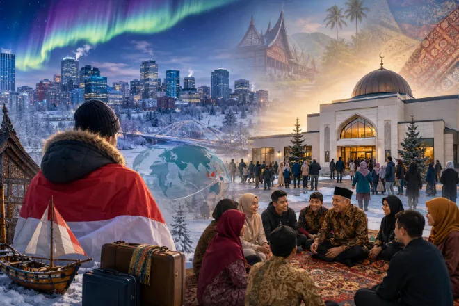 Indonesian diaspora: winter, community, culture